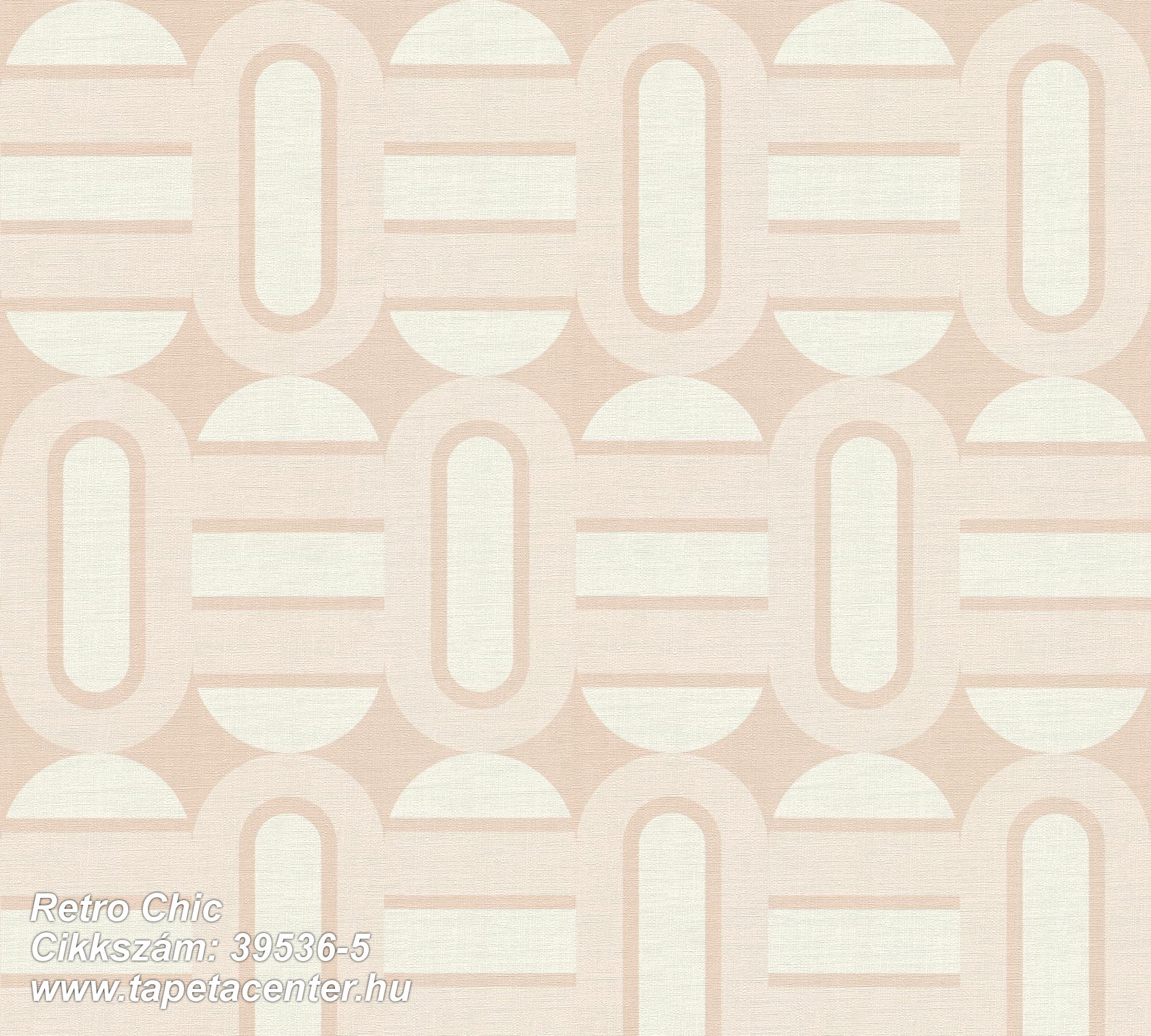 Retro,textil hatású,bézs-drapp,pink-rózsaszín,súrolható,vlies tapéta 